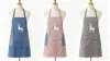 Cute apron for home use, new waterproof and dirt-resistant, kitchen cooking, waist wrap for adults working, and anti-dirt work clothes for restaurants Item Picture